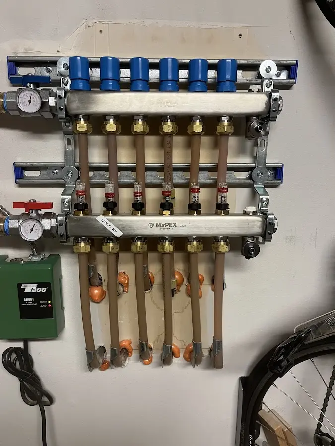 Plumber performing Leak Detection at a residential property in Jacksonville